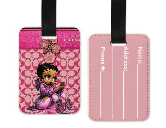 Betty Boop Luggage Tags