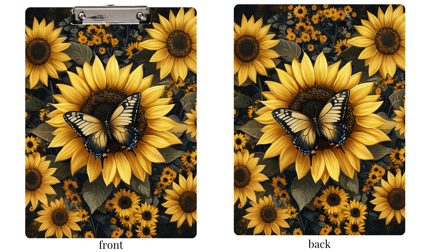 Sunflower Clipboards
