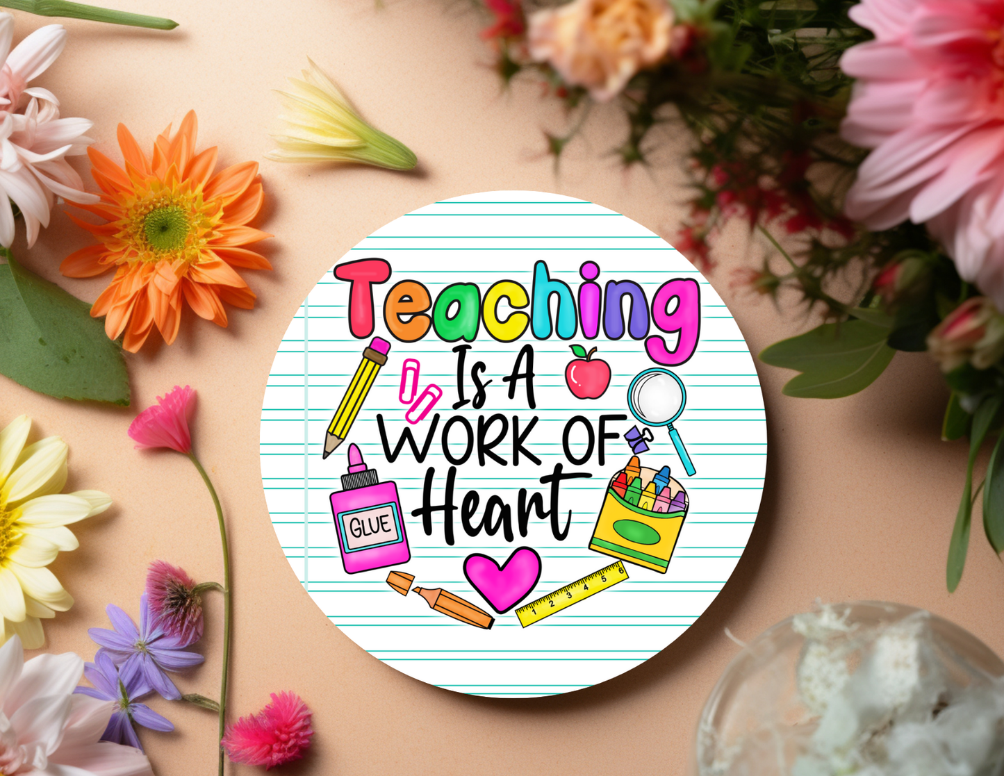 Teachers Superpower Coasters