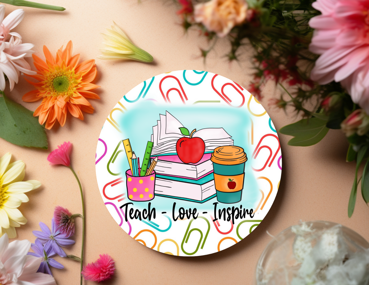 Teachers Superpower Coasters