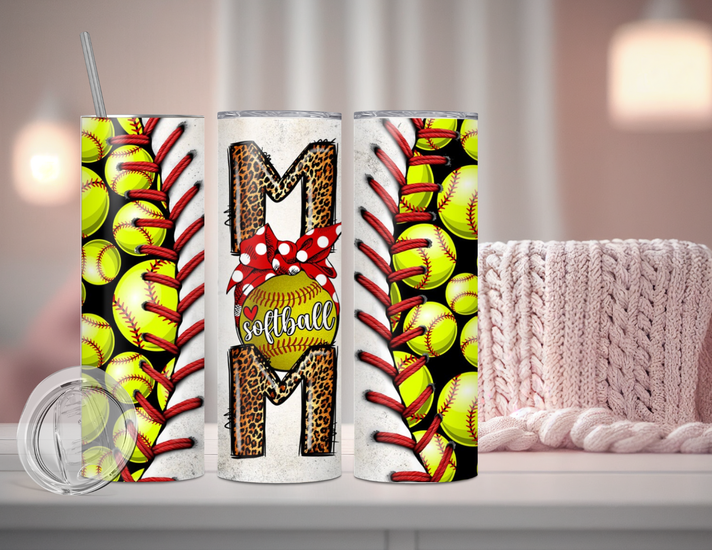 SOFTBALL MOM TUMBLERS