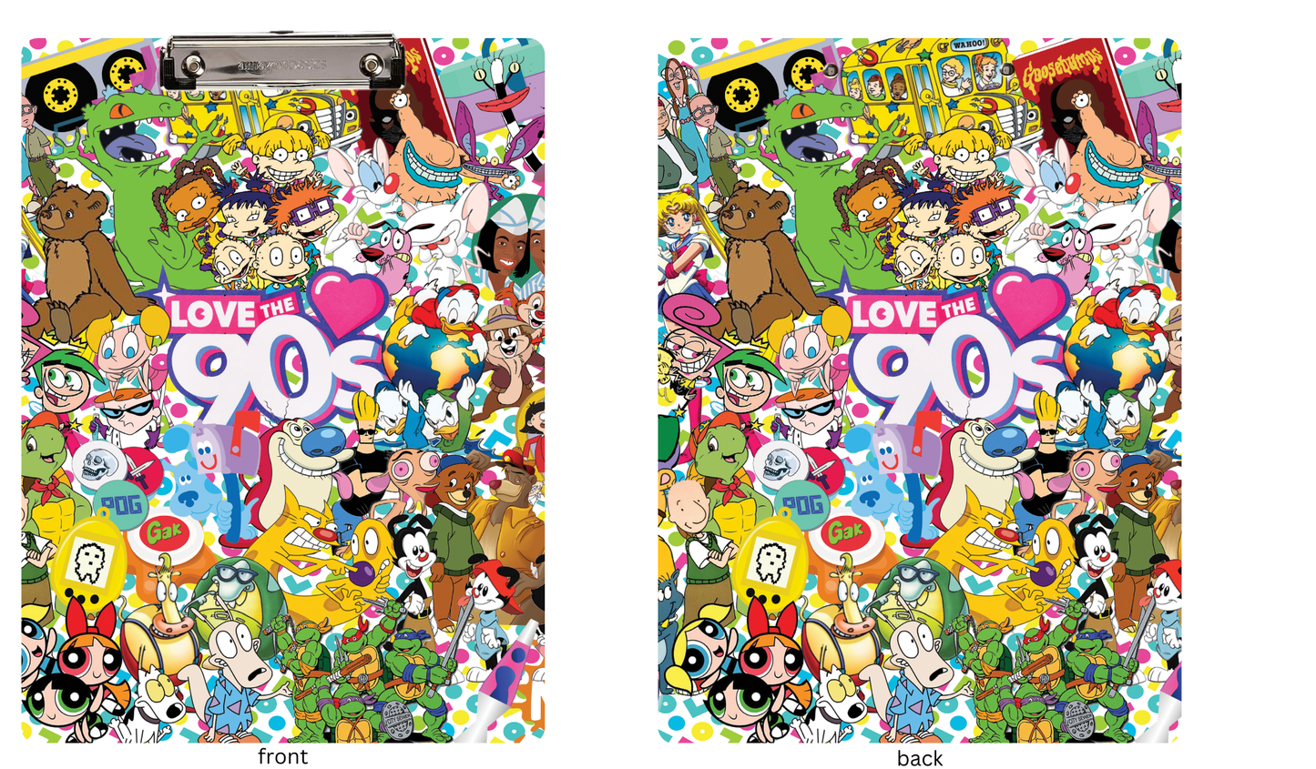 90's Baby Clipboard
