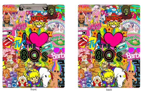 Love the 80's/90's Clipboards