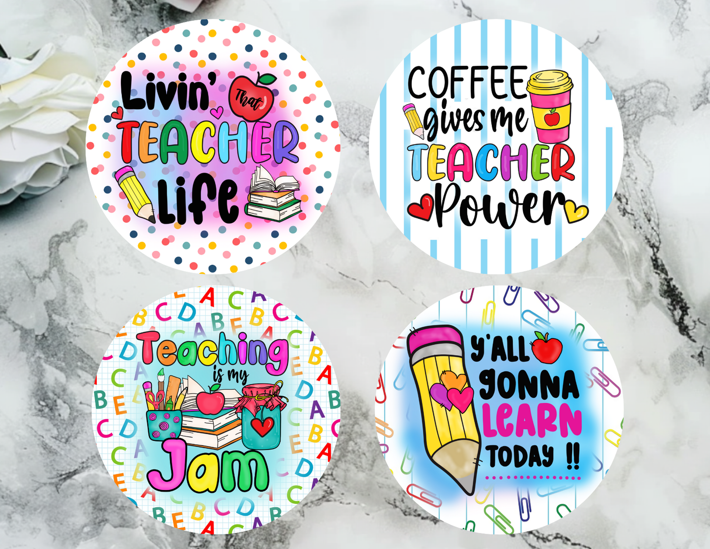 Teachers Life Coasters