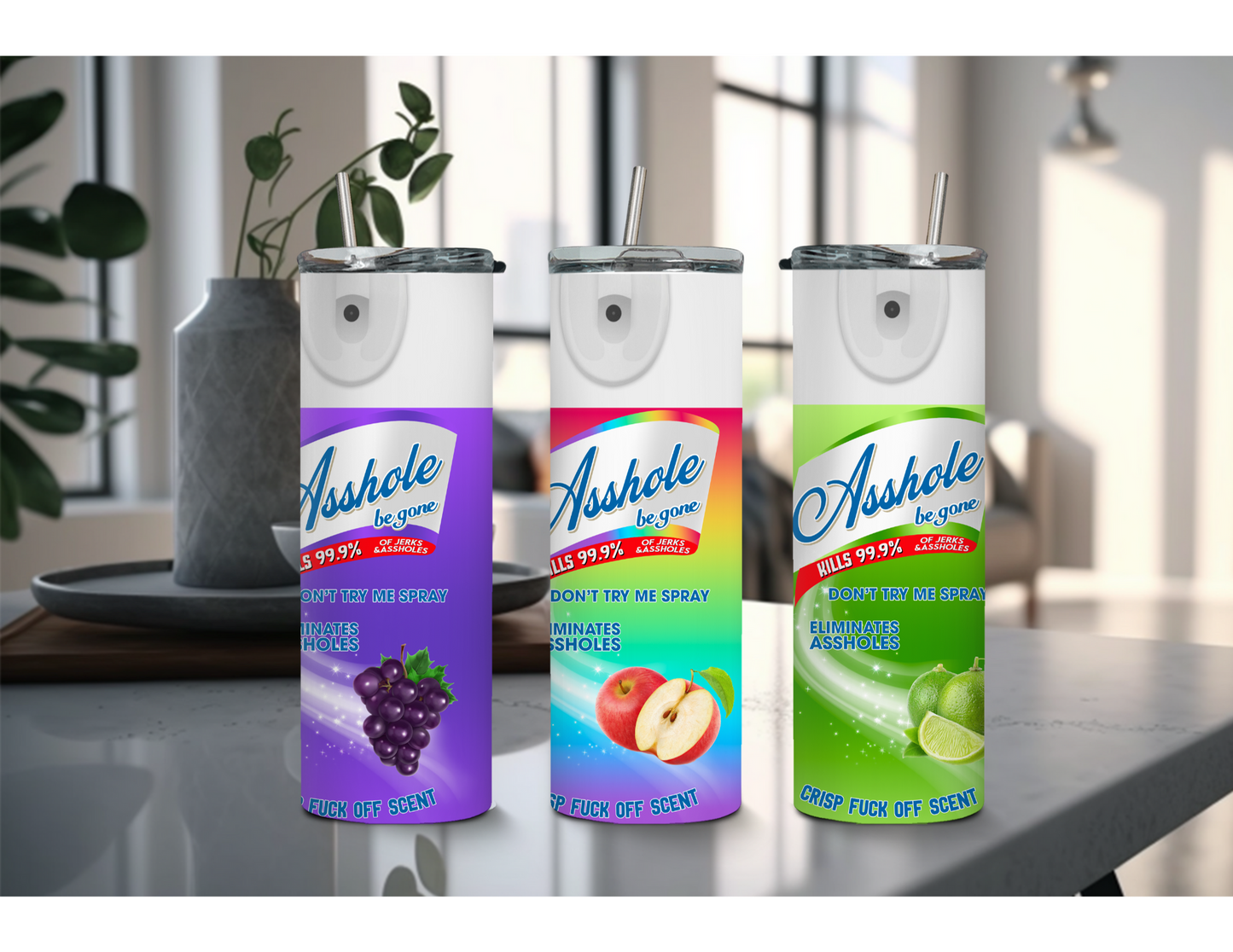 ASSHOLE SPRAY TUMBLER