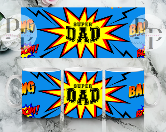 Super Dad Mugs