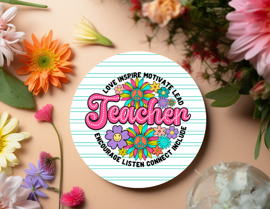 Teacher Inspire Coasters