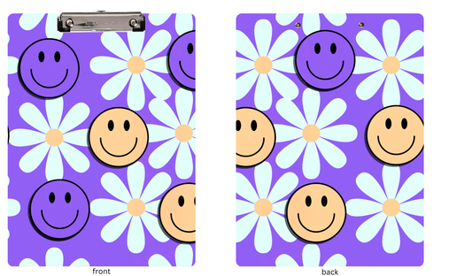 Smiley Face Clipboard