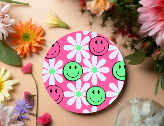 Smiley Face Coasters #2