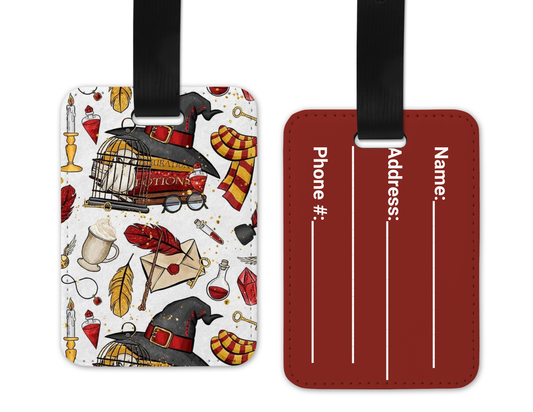Gryffindor Luggage Tags