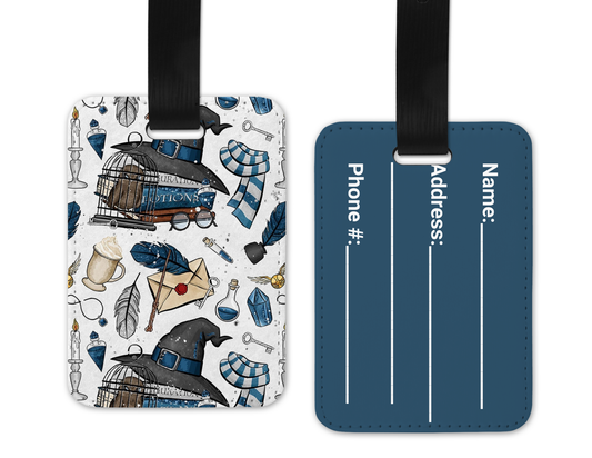 Ravenclaw Luggage Tags