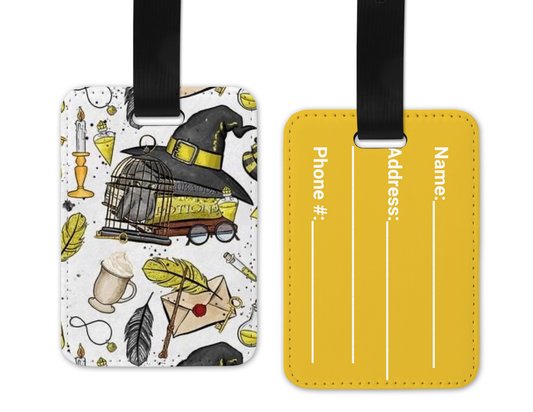 Hufflepuff Luggage Tags