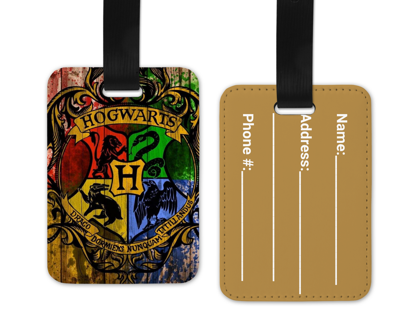 Hogwarts Luggage Tag