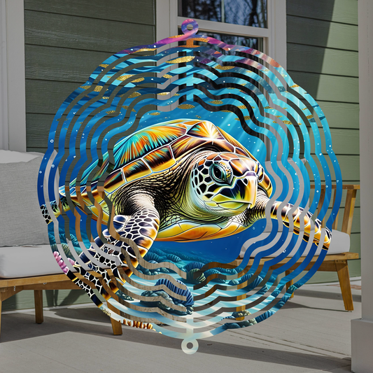 Turtles Wind Spinner