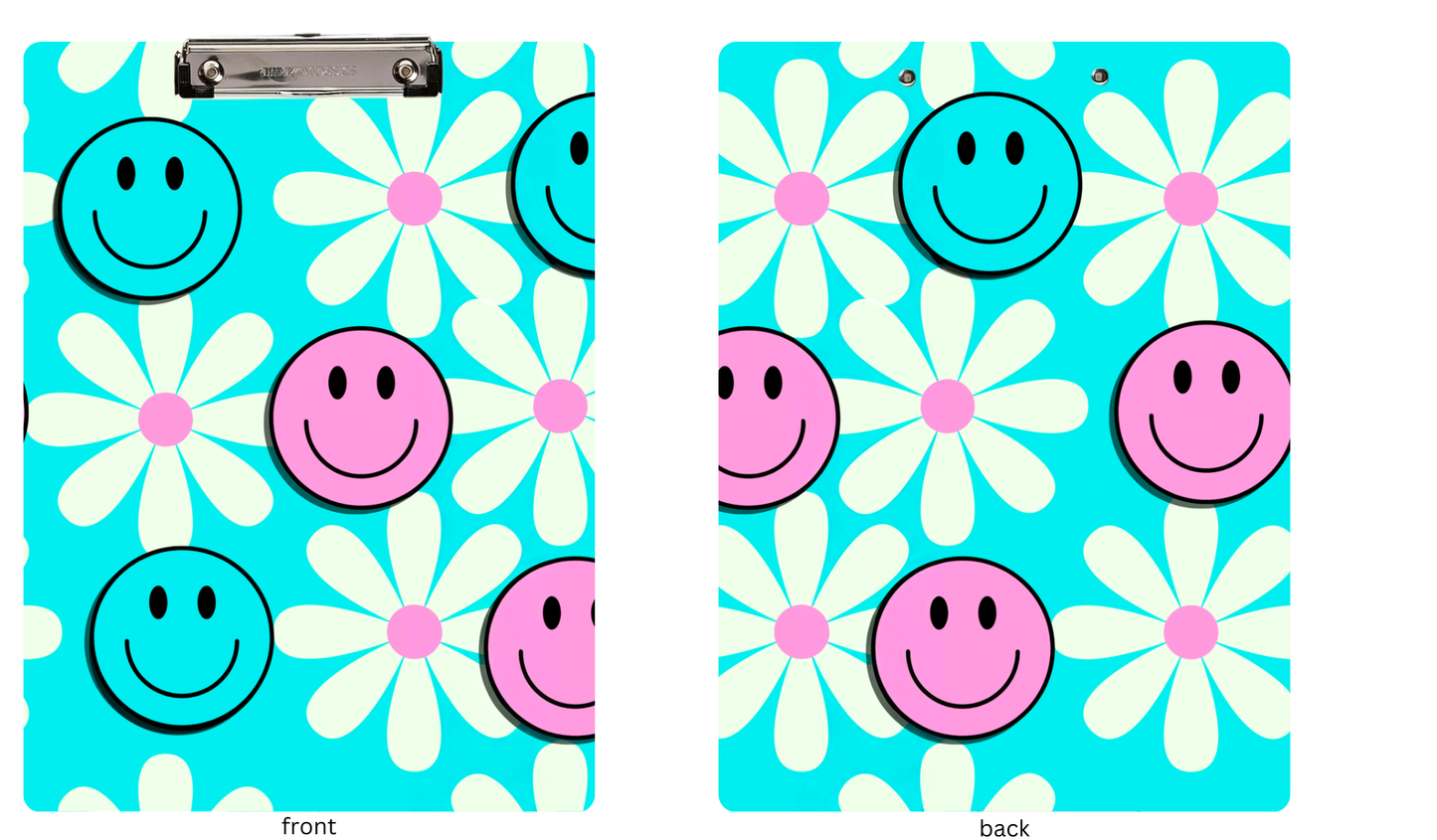 Smiley Face Clipboard