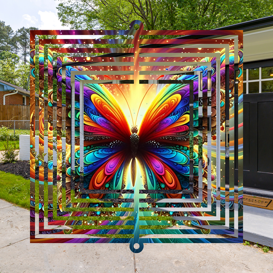 Butterfly Wind Spinner