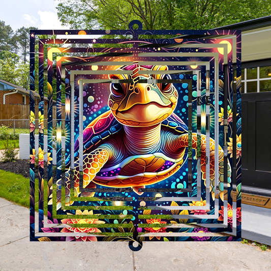 Baby Turtles Wind Spinner