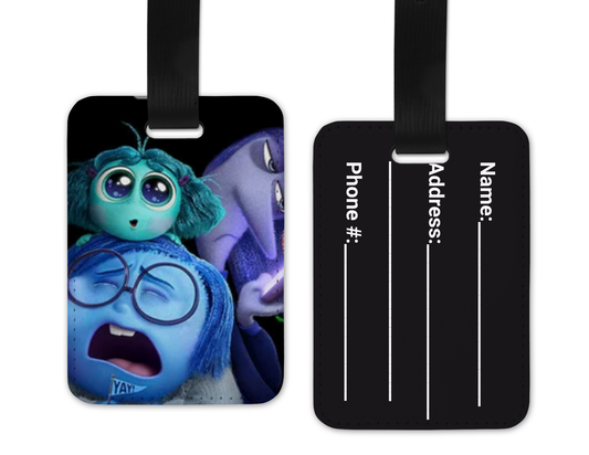 Inside Out Luggage Tags