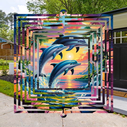Dolphine Wind Spinner