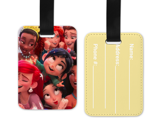 Disney Princesses Luggage Tag