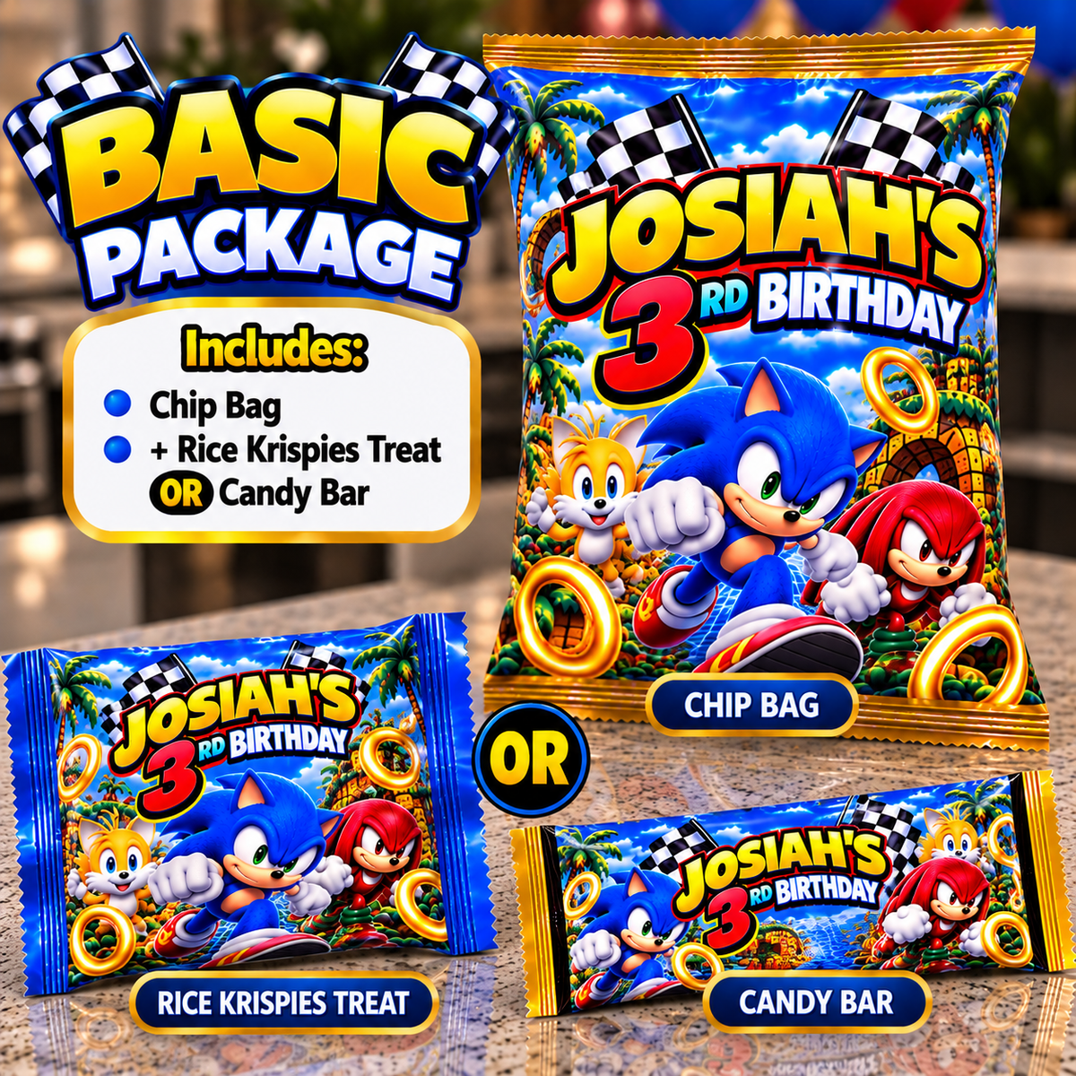 BASIC PARTY PACKAGE