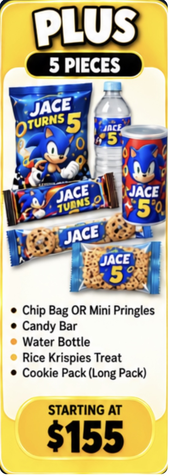 PLUS PARTY PACKAGE