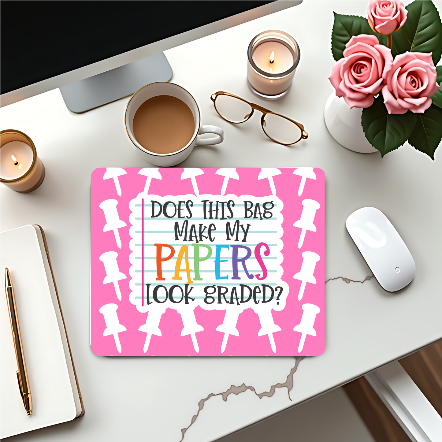 Papers Mouse Pad