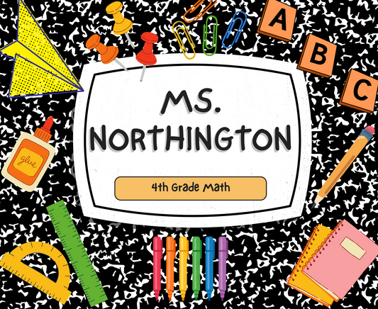 Composition Book Mouse Pad