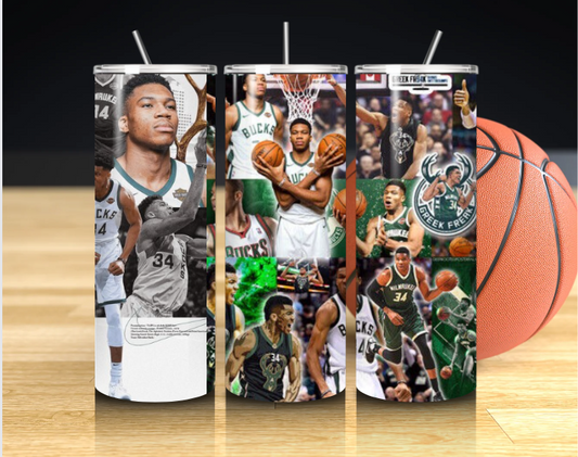 Giannis Antetokounmpo Tumbler