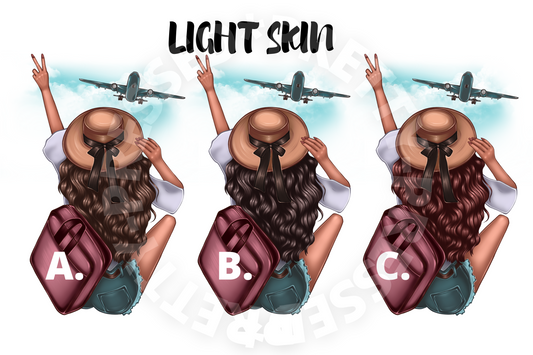 CATCHING FLIGHTS LUGGAGE TAG