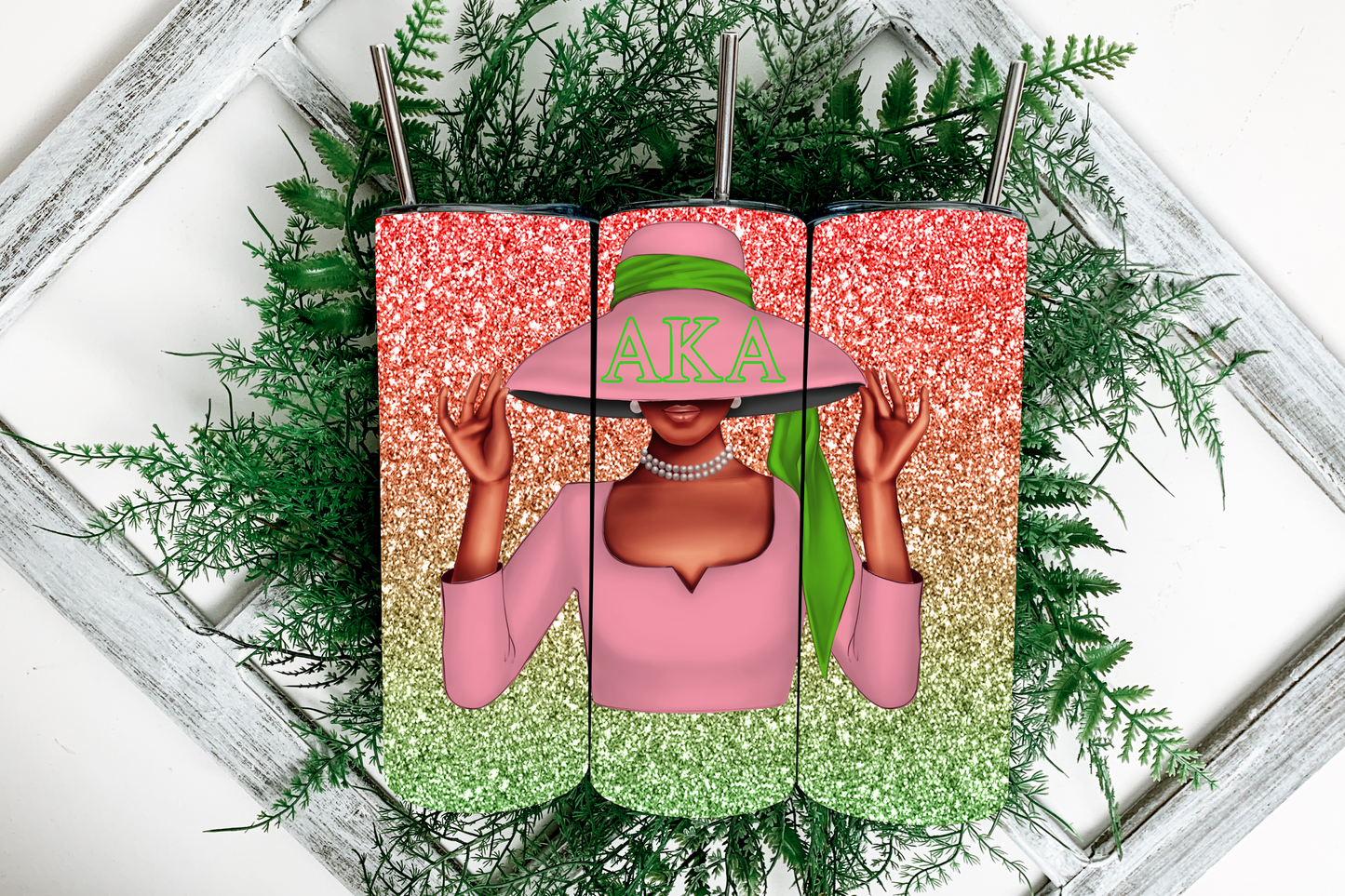 Alpha Kappa Alpha Tumbler