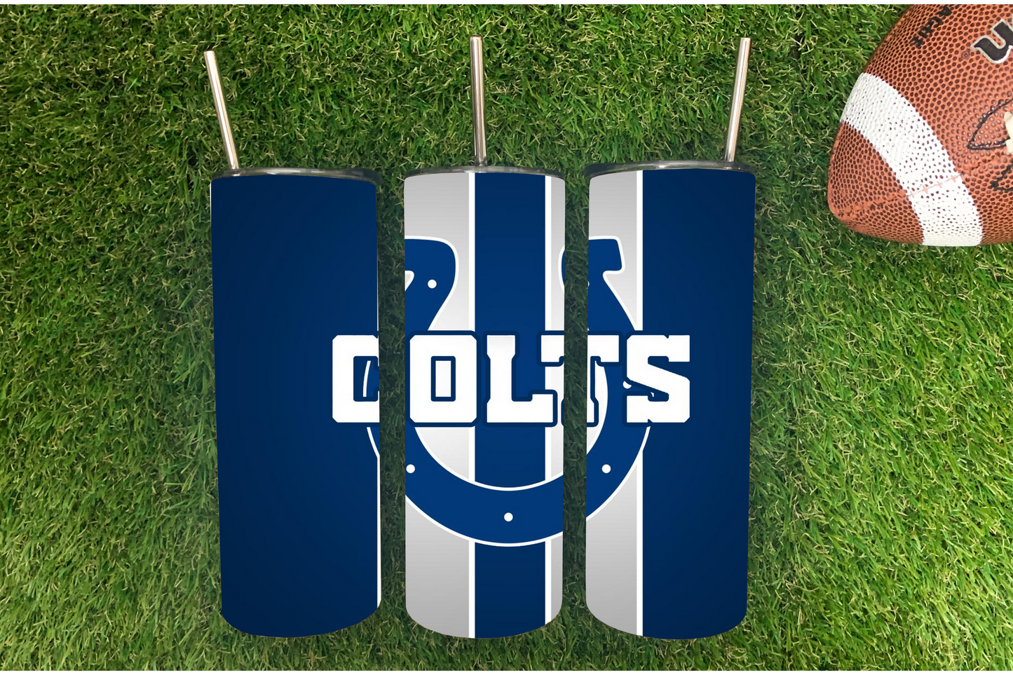 INDIANAPOLIS COLTS SKINNY TUMBLER
