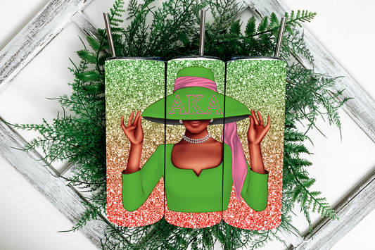 Alpha Kappa Alpha Tumbler