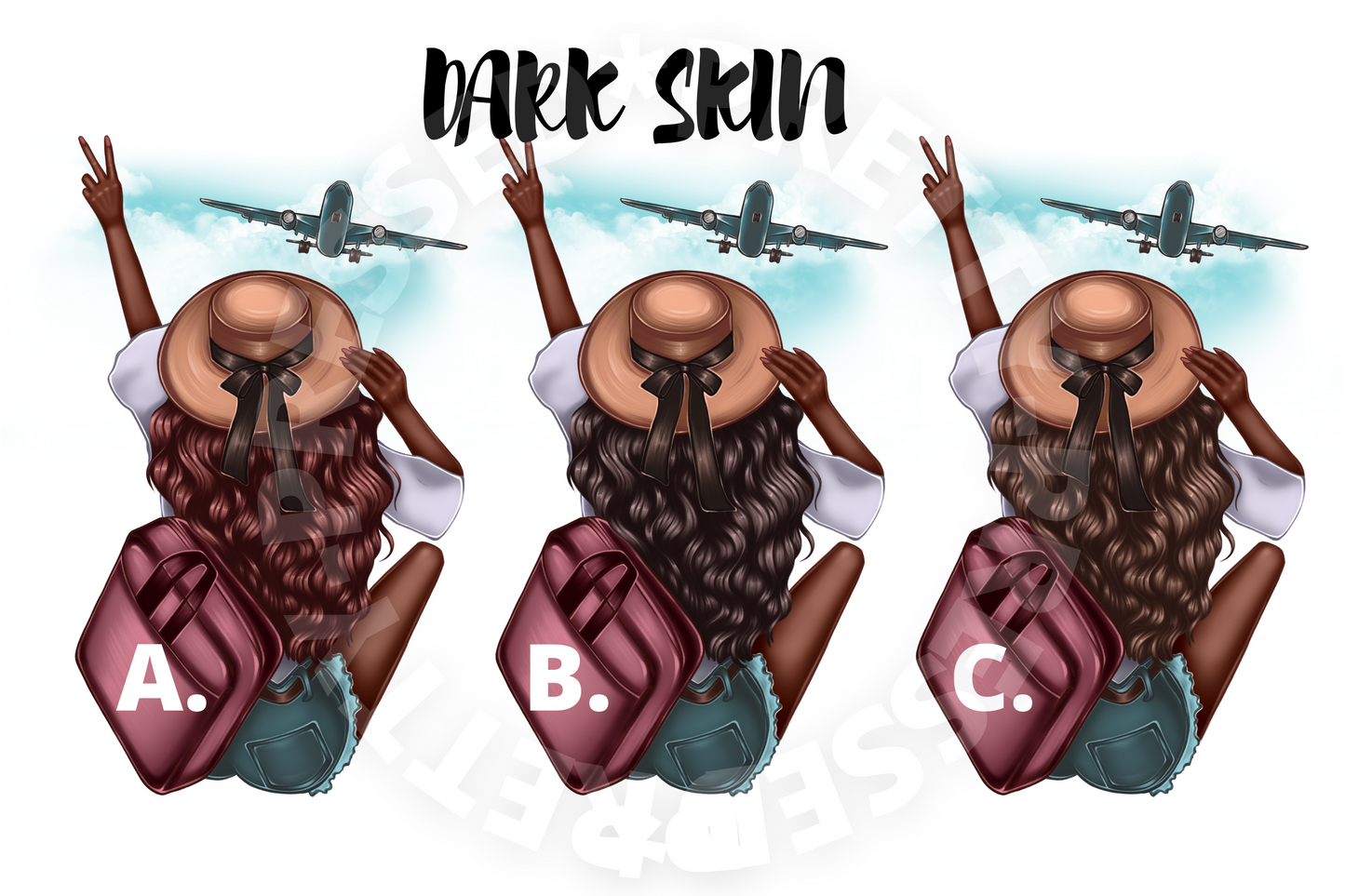 CATCHING FLIGHTS LUGGAGE TAG