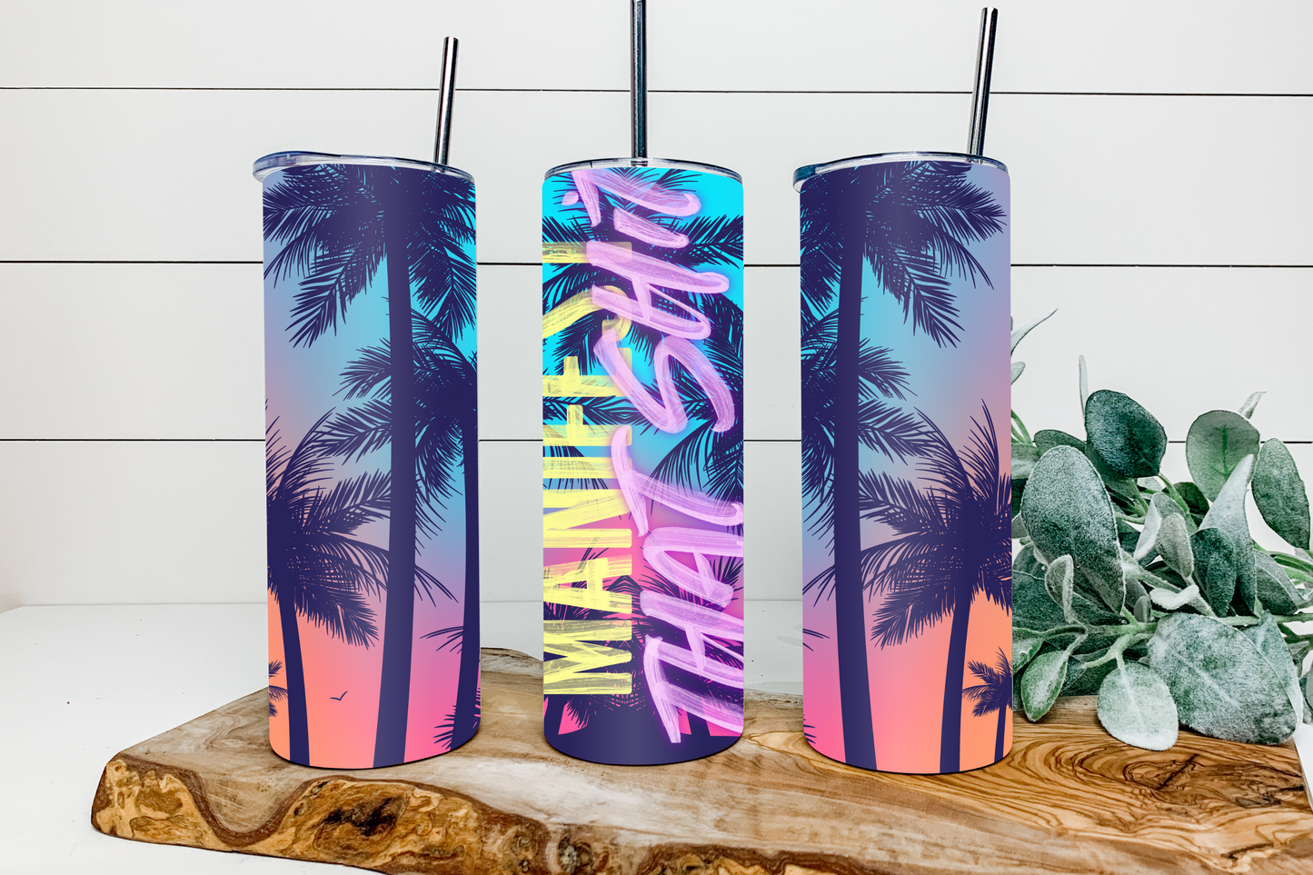 MANIFEST THAT SKINNY TUMBLER