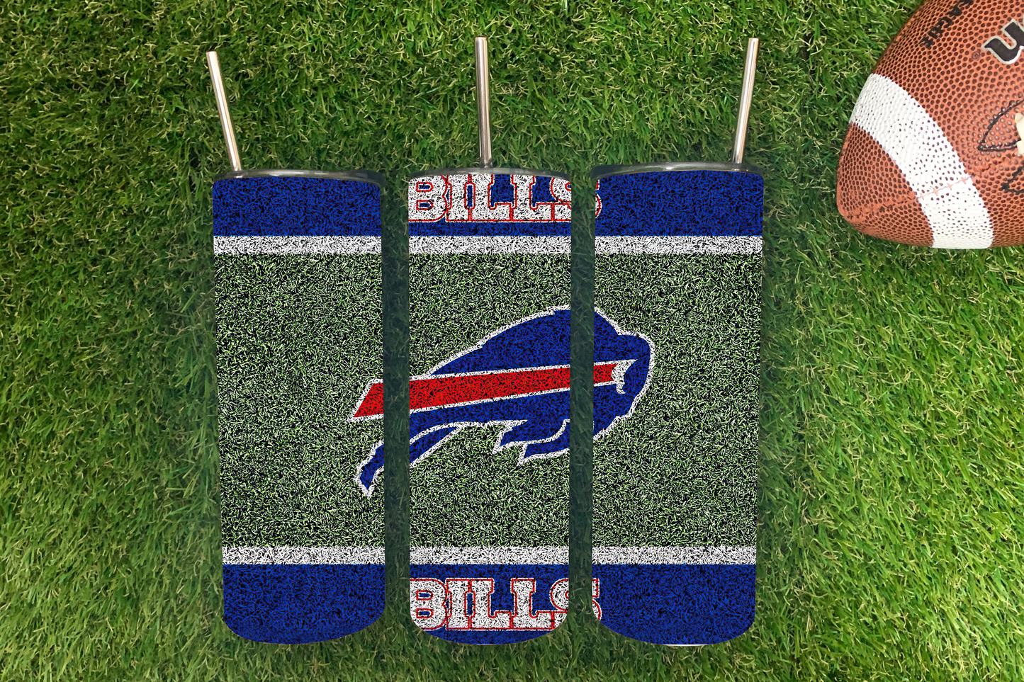 BUFFALO BILLS SKINNY TUMBLER