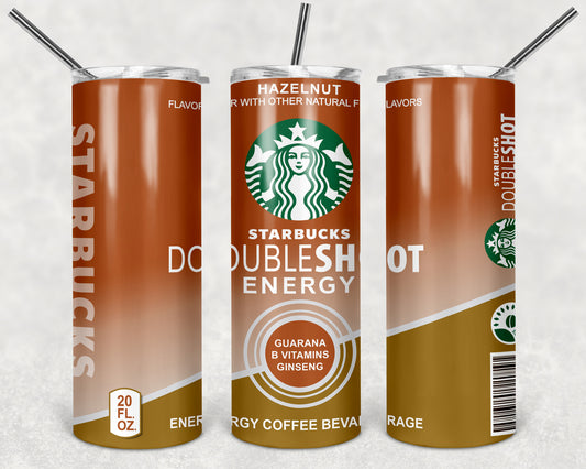STARBUCKS DOUBLE SHOT ENERGY SKINNY TUMBELR (4 STYLES)