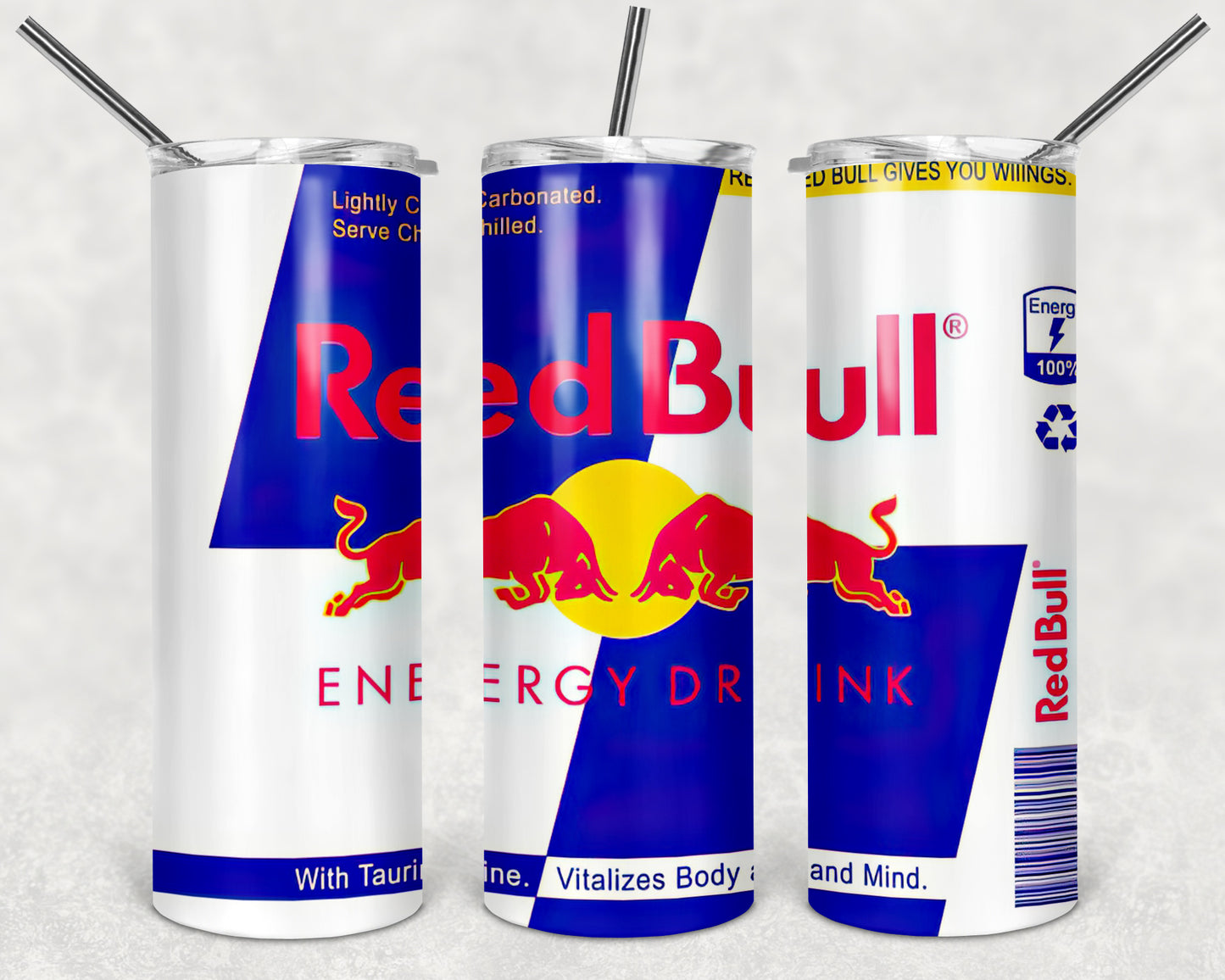 REDBULL SKINNY TUMBLER (5 STYLES)