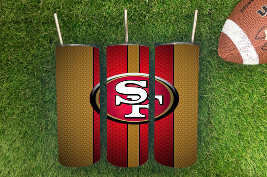 SAN FRANCISCO 49ers SKINNY TUMBLER