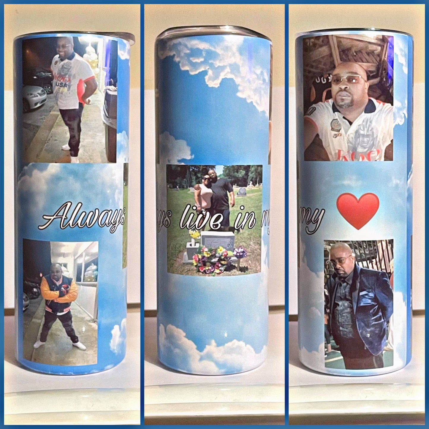 PERSONALIZED PHOTO TUMBLER