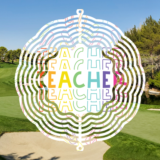 Teacher Wind Spinner