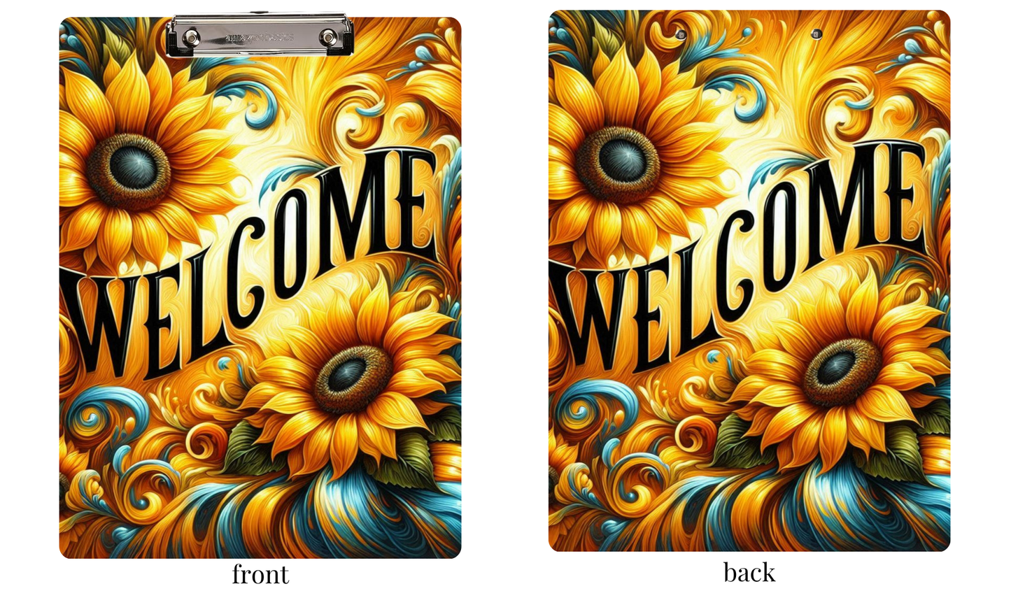 Sunflower Clipboards