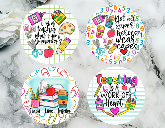 Teachers Superpower Coasters