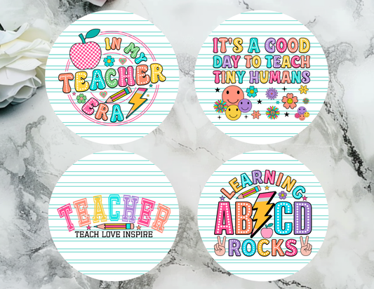 Teacher Era Coasters