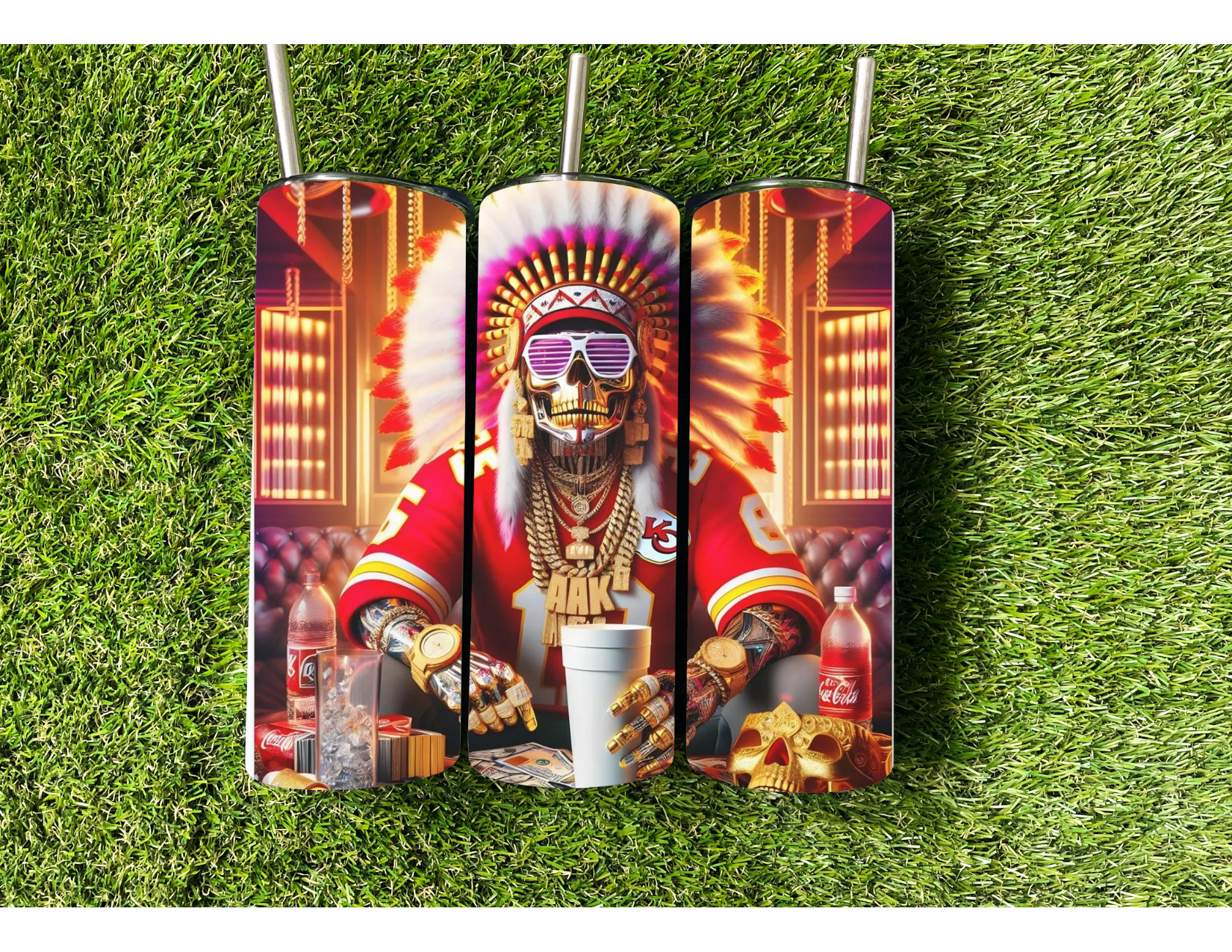 Chiets Rapper KANSAS CITY CHIEFS RAPPER TUMBLER – PRETTY-PRESSED
