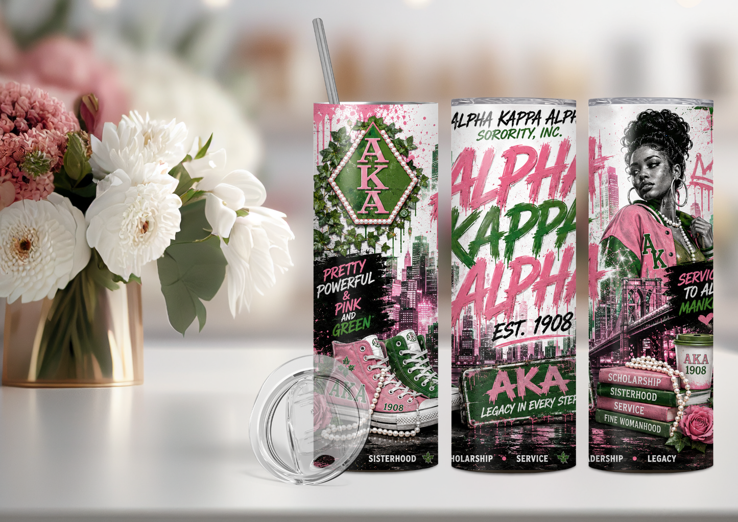 ALPHA KAPPA ALPHA BOOTS