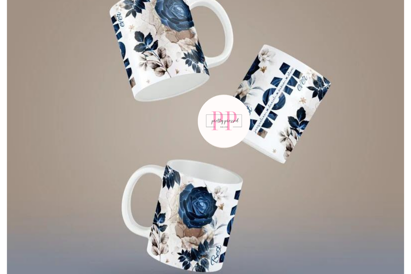 BEST MOM MUG- Blue