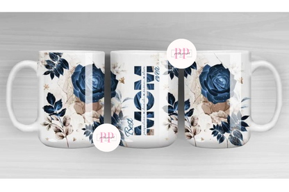 BEST MOM MUG- Blue