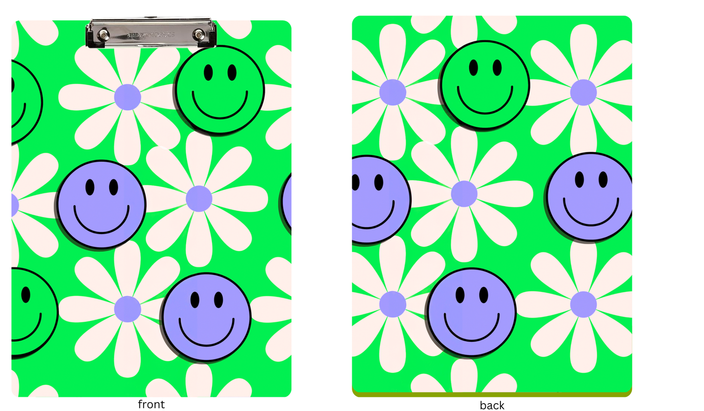 Smiley Face Clipboard
