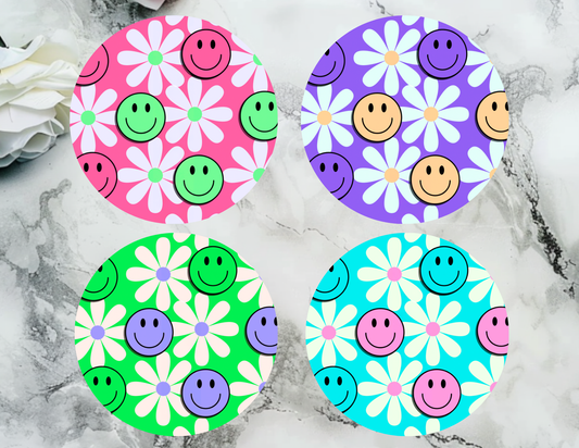 Smiley Face Coasters #2